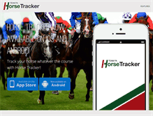 Tablet Screenshot of horse-tracker.com